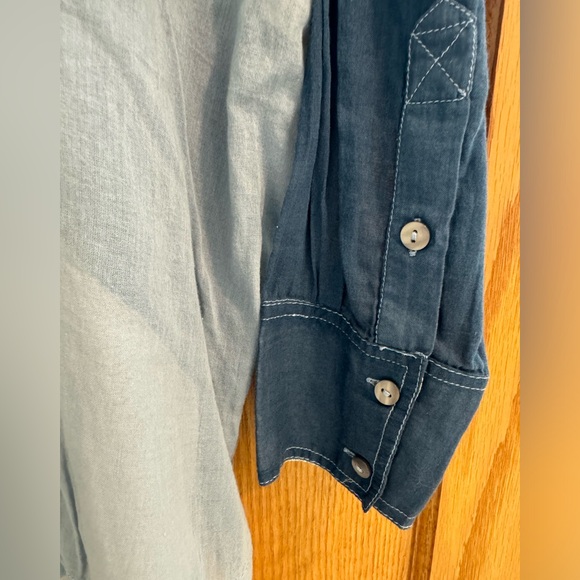 FP Rainbow Rays Blue Button Up - Picture 5 of 8